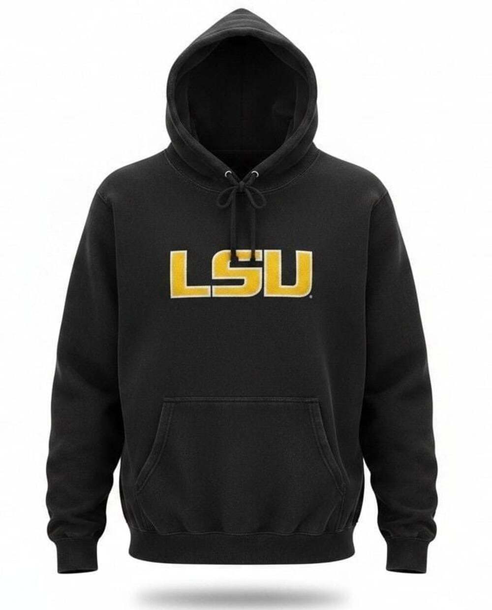 GIII Sports by Carl Banks LSU Tigers Black Pullover Hoodie XXL